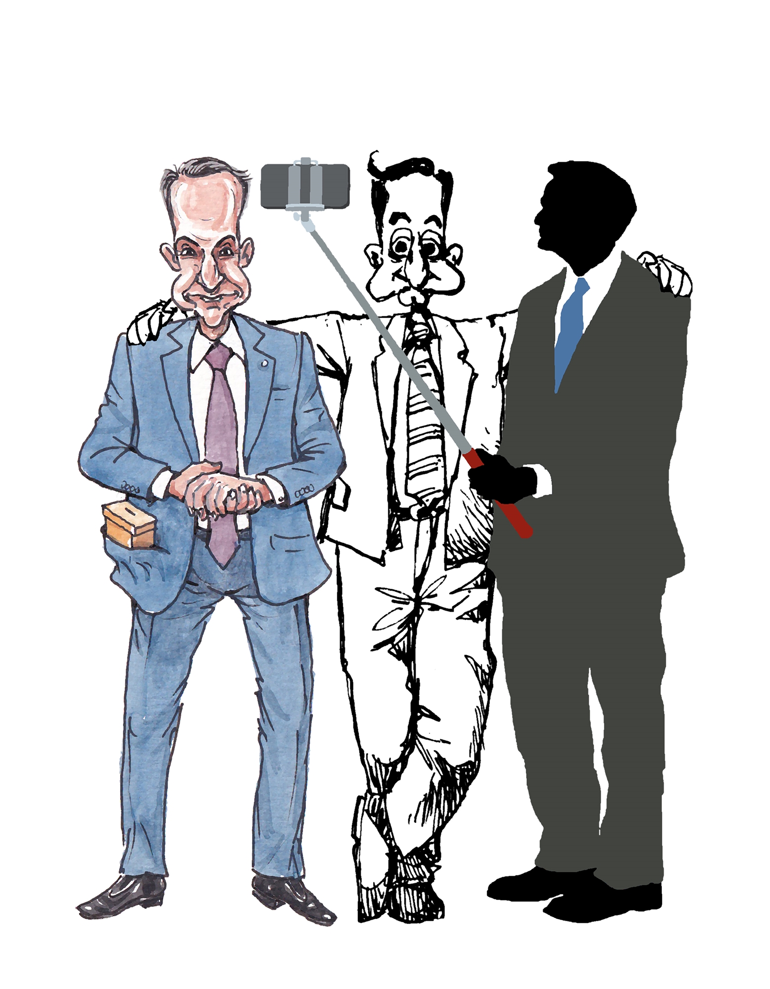 Οι τρεις γελοιογράφοι της «Κ» εκθέτουν σκίτσα τους στην Καβάλα-1