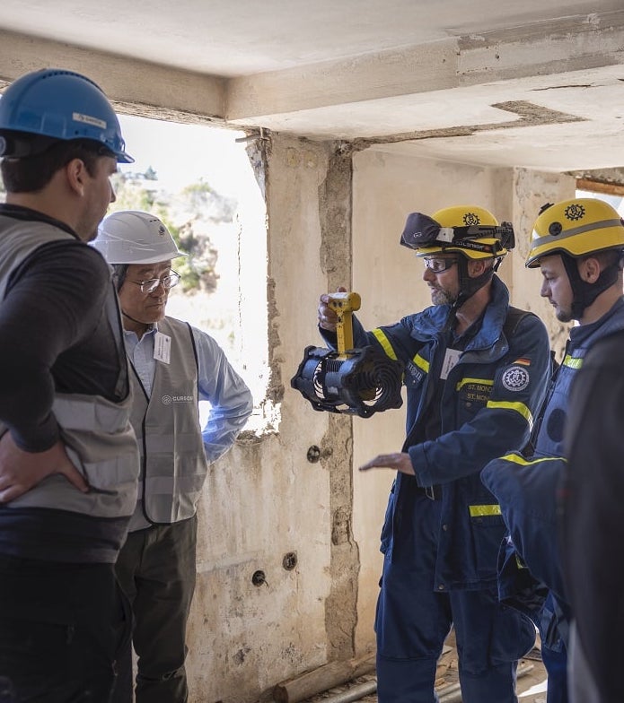 Άσκηση διάσωσης εγκλωβισμένων από σεισμό – Η τεχνολογία στην υπηρεσία των διασωστών-1