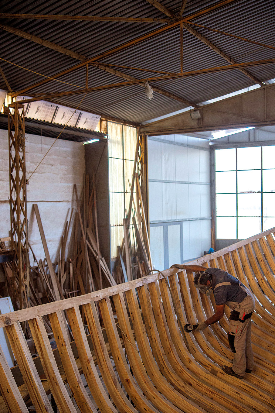 Στην Πάτμο κατασκευάζονται ακόμα παραδοσιακά καΐκια-1