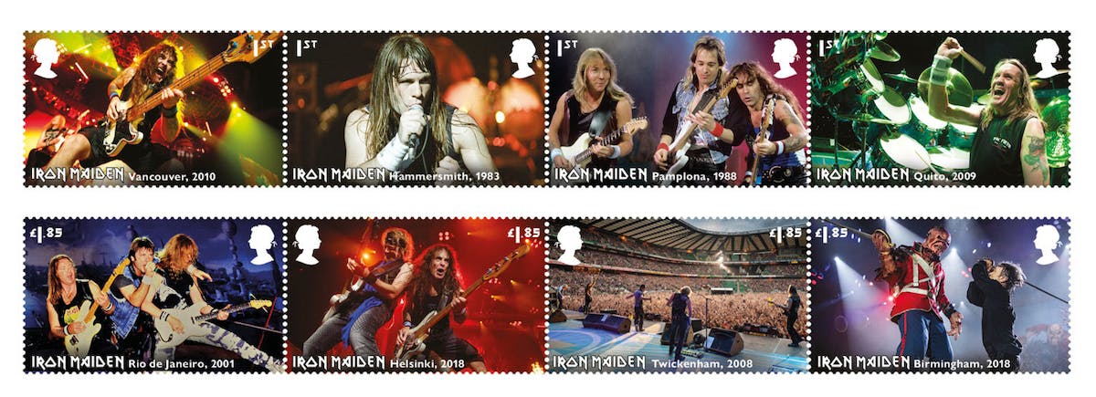 Οι Iron Maiden τώρα βγαίνουν και σε γραμματόσημο-1