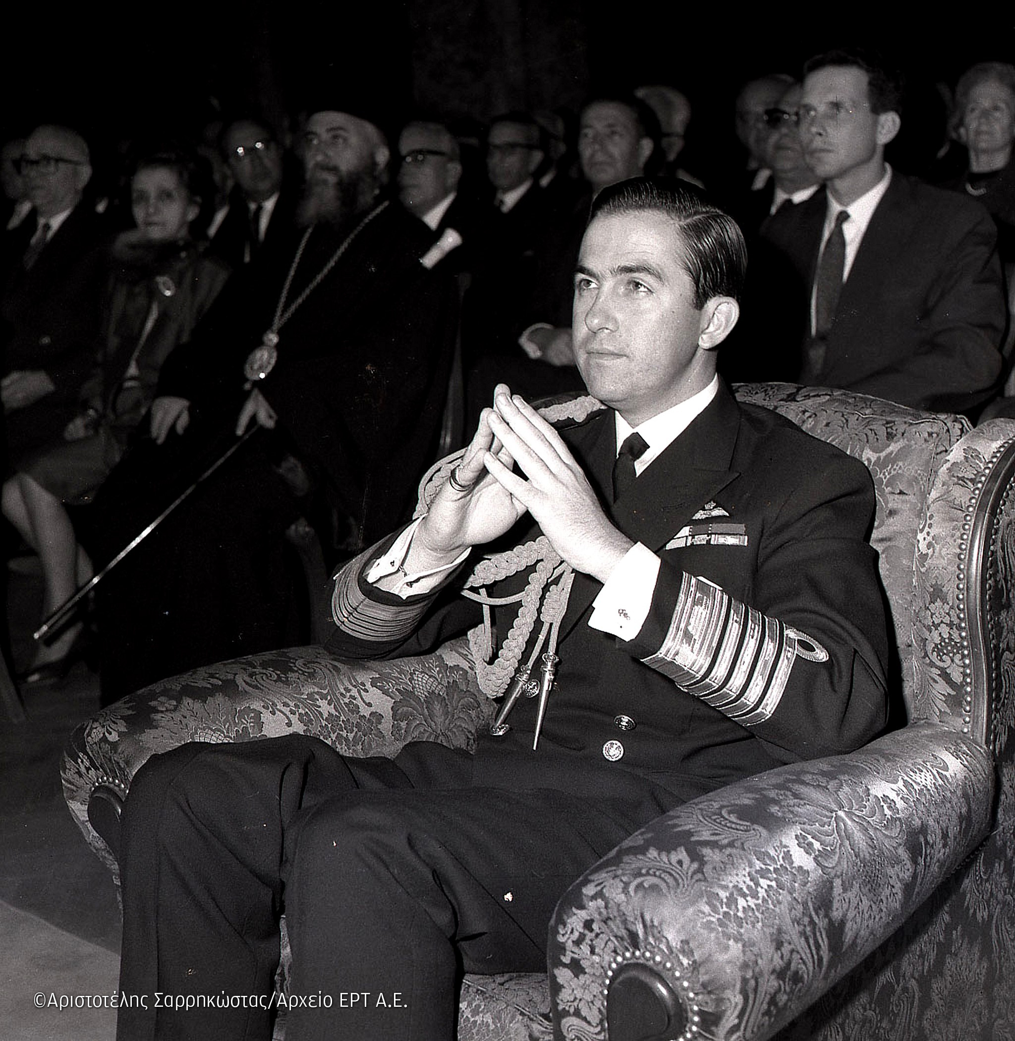 Τέως βασιλιάς Κωνσταντίνος: Σπάνια στιγμιότυπα από τη ζωή του μέσα από το αρχείο του Αριστοτέλη Σαρρηκώστα-9