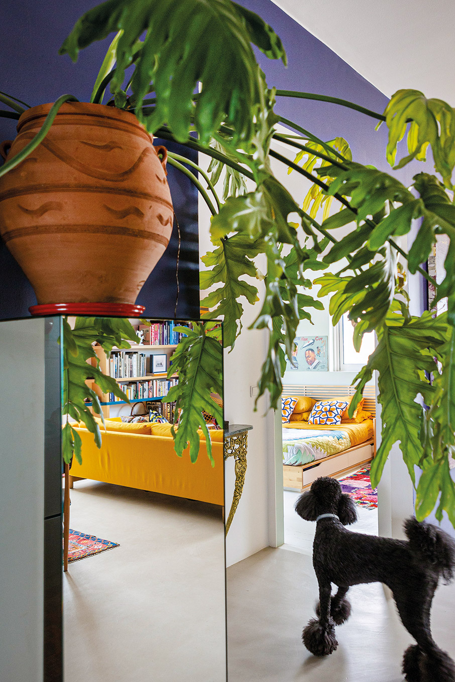 My Space: Πολύχρωμοι κόσμοι σε ένα ρετιρέ στα Άνω Πατήσια-6