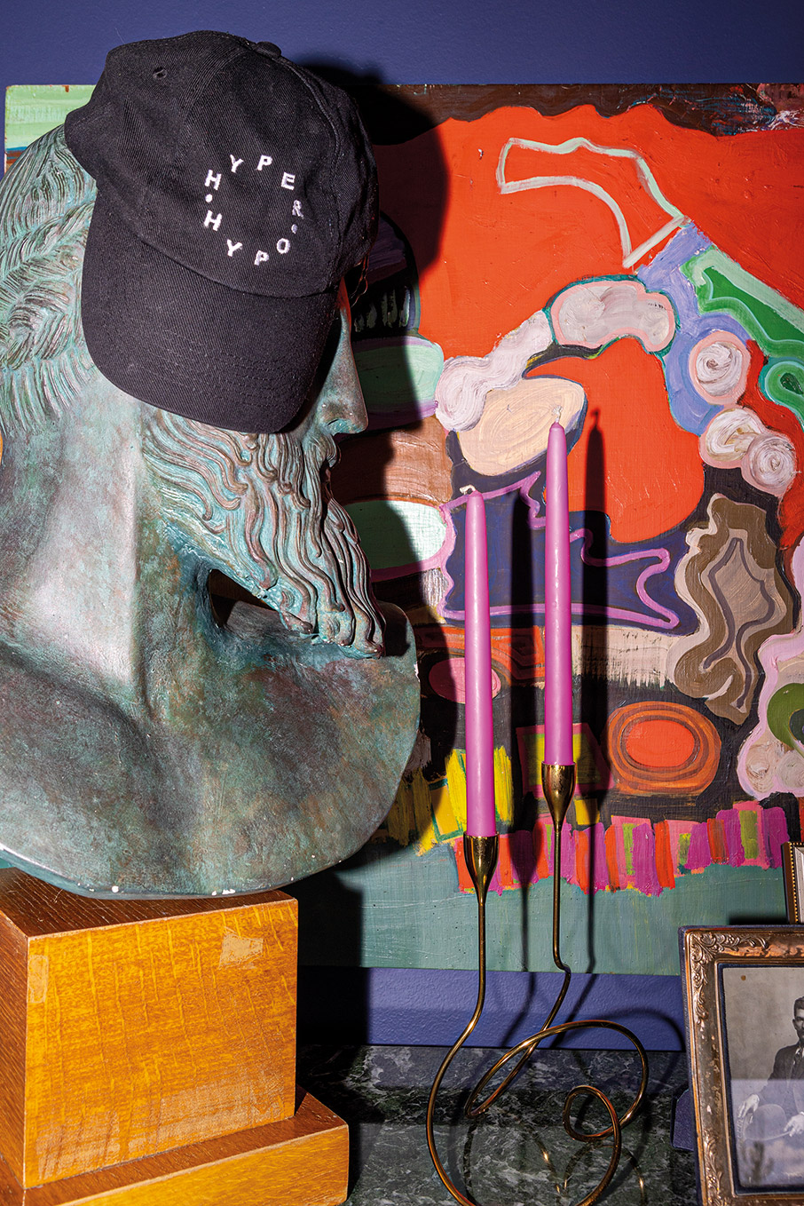 My Space: Πολύχρωμοι κόσμοι σε ένα ρετιρέ στα Άνω Πατήσια-7