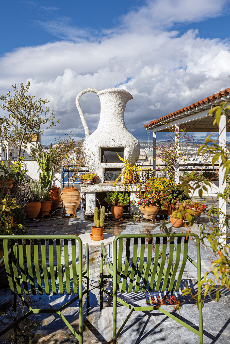 My Space: Πολύχρωμοι κόσμοι σε ένα ρετιρέ στα Άνω Πατήσια-3