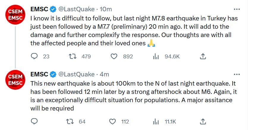 Τουρκία – Συρία: Δραματικές ώρες μετά τα 7,8 Ρίχτερ, πάνω από 1.400 οι νεκροί-1