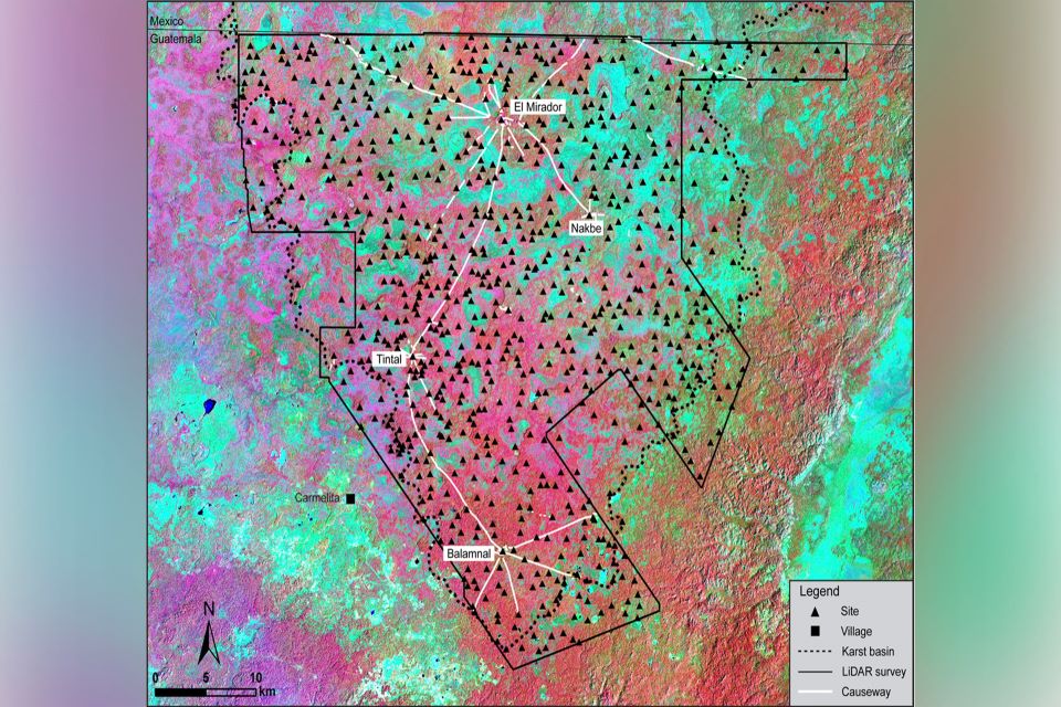 Ανακάλυψαν «υπερ-αυτοκινητοδρόμους» των Μάγια σε δάση της Γουατεμάλας-3