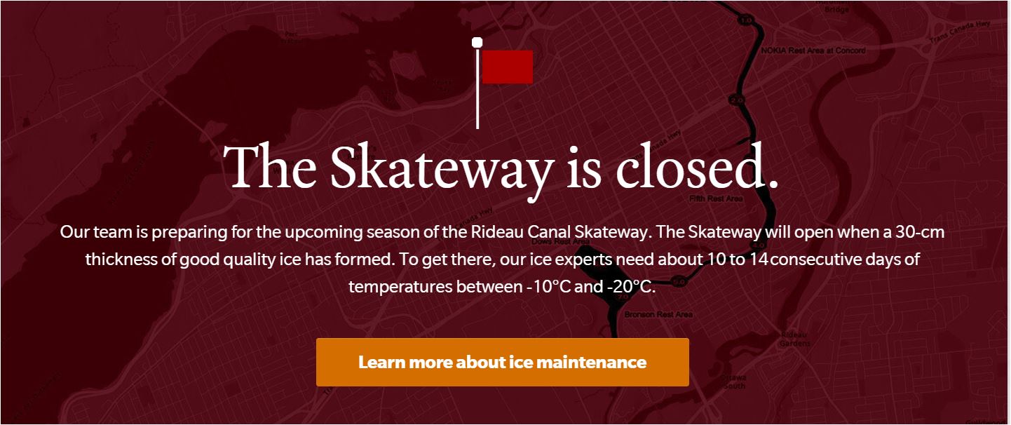 Η μεγαλύτερη φυσική παγοπίστα στον κόσμο ίσως φέτος παραμείνει κλειστή-1