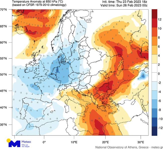Ο καιρός το τριήμερο της Καθαράς Δευτέρας-1
