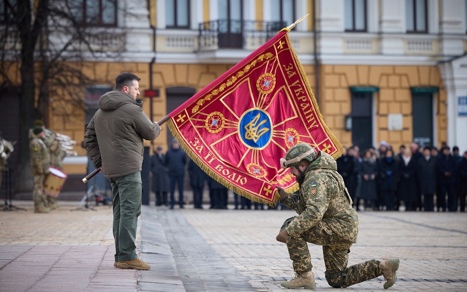 Πόλεμος στην Ουκρανία: Εκδήλωση τιμής στο Κίεβο – Αφιξη Μοραβιέτσκι-1