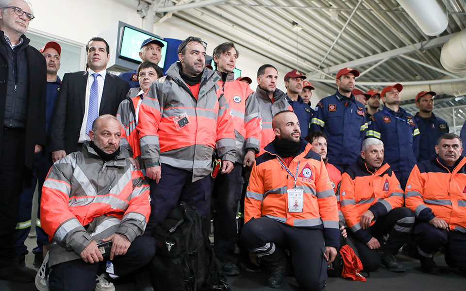 Σεισμός στην Τουρκία: Επέστρεψε στην Αθήνα η ελληνική διασωστική αποστολή-3