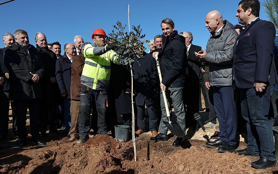 Μάτι: Στο Πάρκο Μνήμης Κυριάκος Μητσοτάκης και Νίκος Αναστασιάδης-2