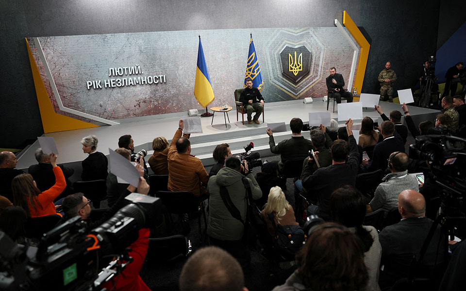 Ζελένσκι: Ανοιχτός σε κάποια τμήματα της Κινεζικής πρότασης κατάπαυσης πυρός-1