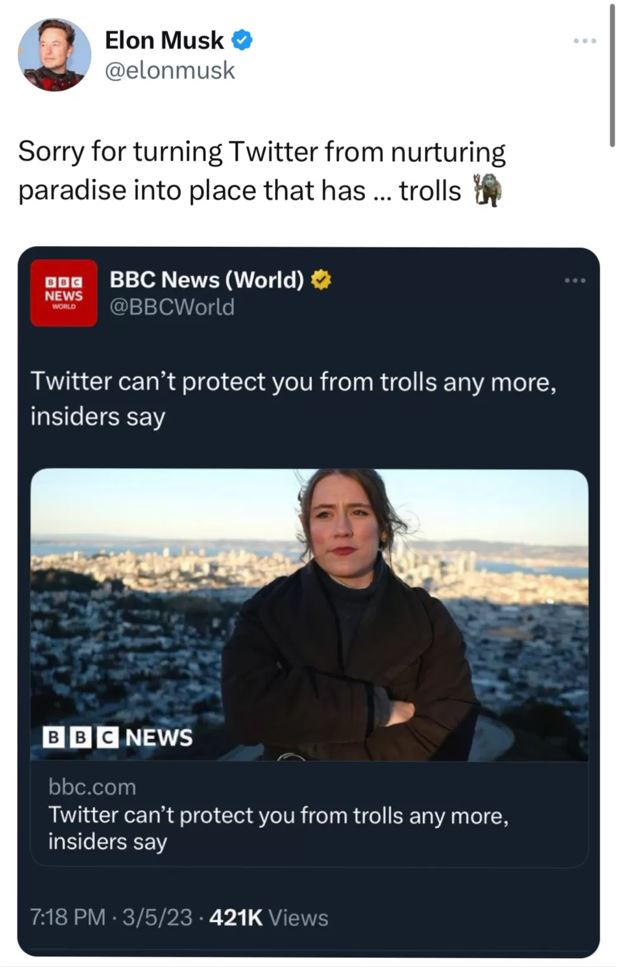 Twiiter: «Ανήμπορο να προστατεύσει τους χρήστες από τρολ και ρητορική μίσους» λένε υπάλληλοί του-1