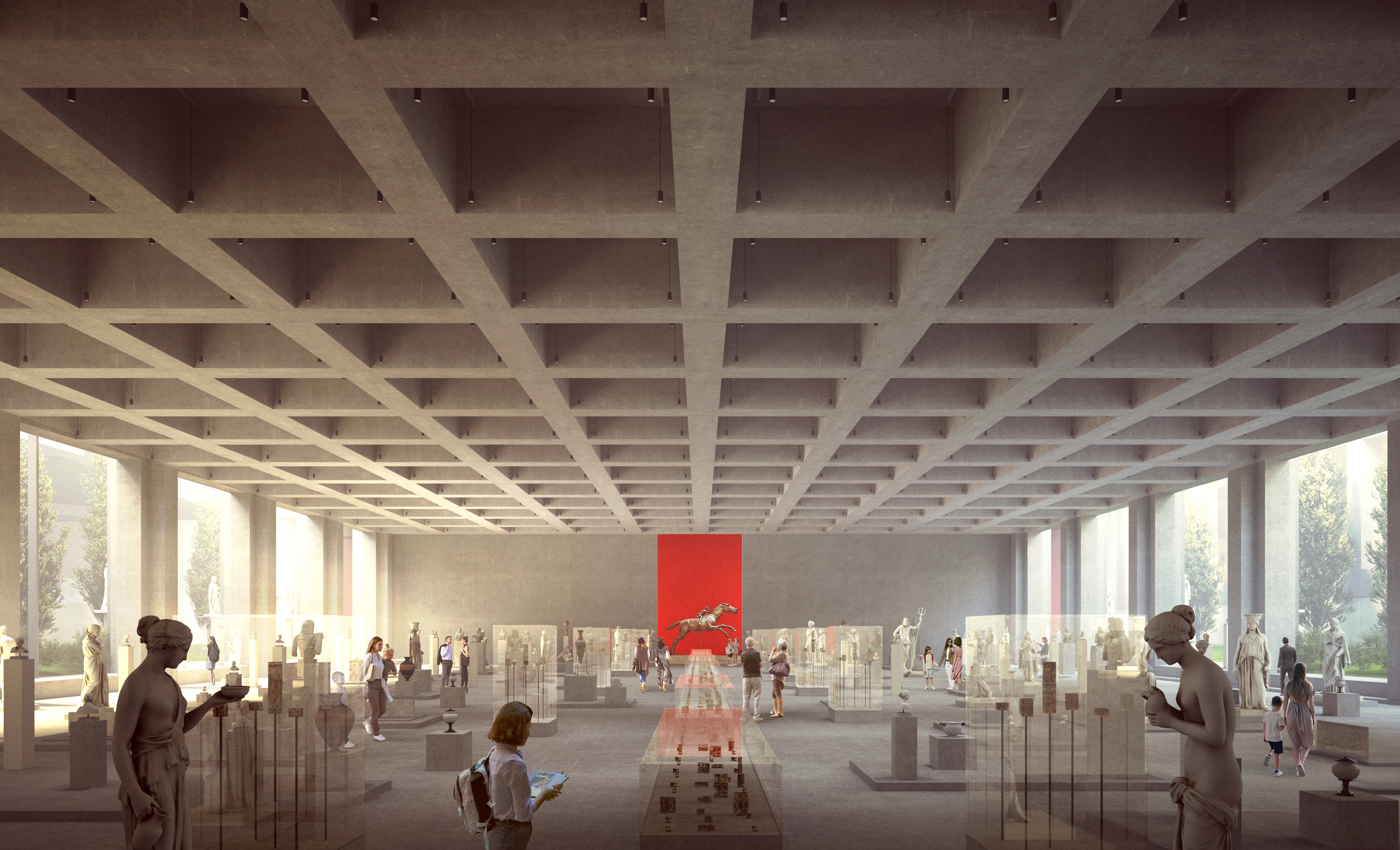 Οι εννέα αρχιτεκτονικές προτάσεις για το Εθνικό Αρχαιολογικό Μουσείο [εικόνες]-1