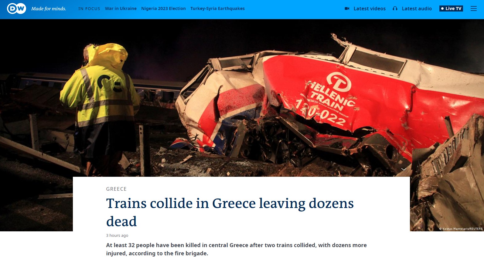 Πρώτο θέμα στον διεθνή Τύπο η τραγωδία στα Τέμπη-15