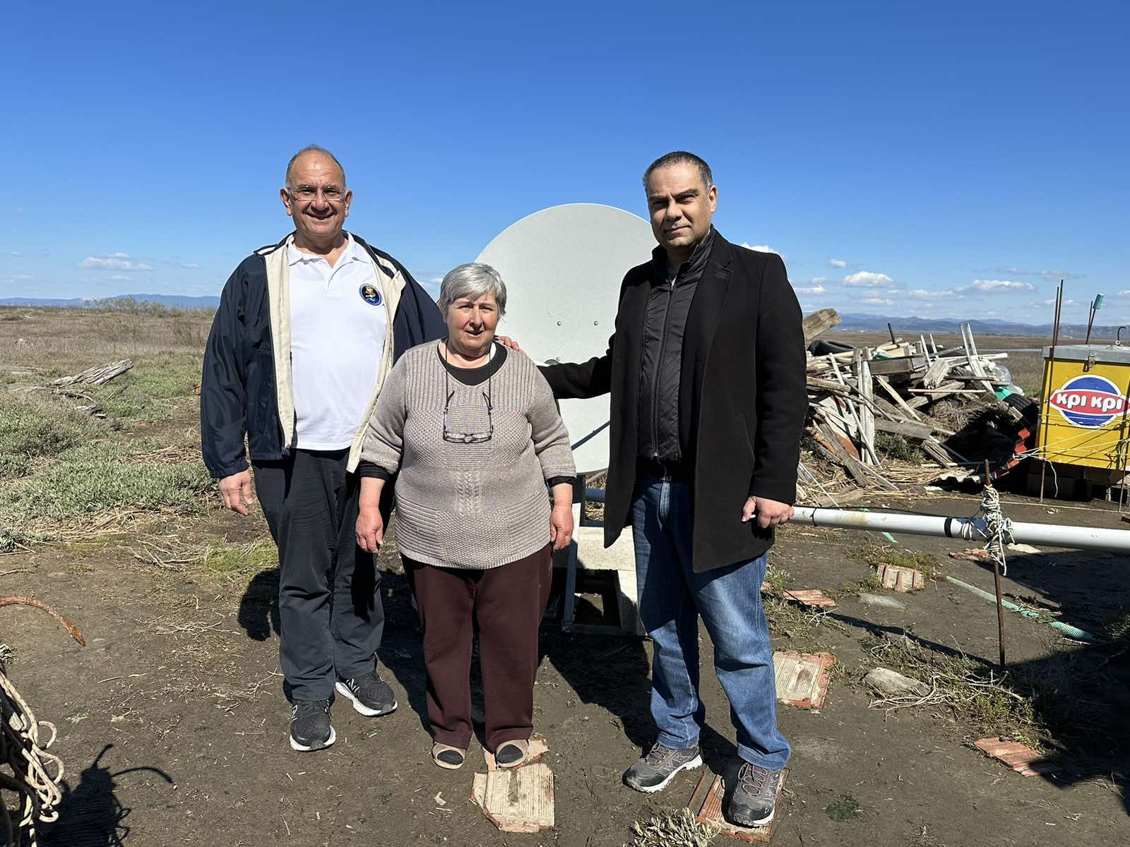 Η «Κυρά του Εβρου» απέκτησε δορυφορικό τηλέφωνο και Ιντερνετ-1