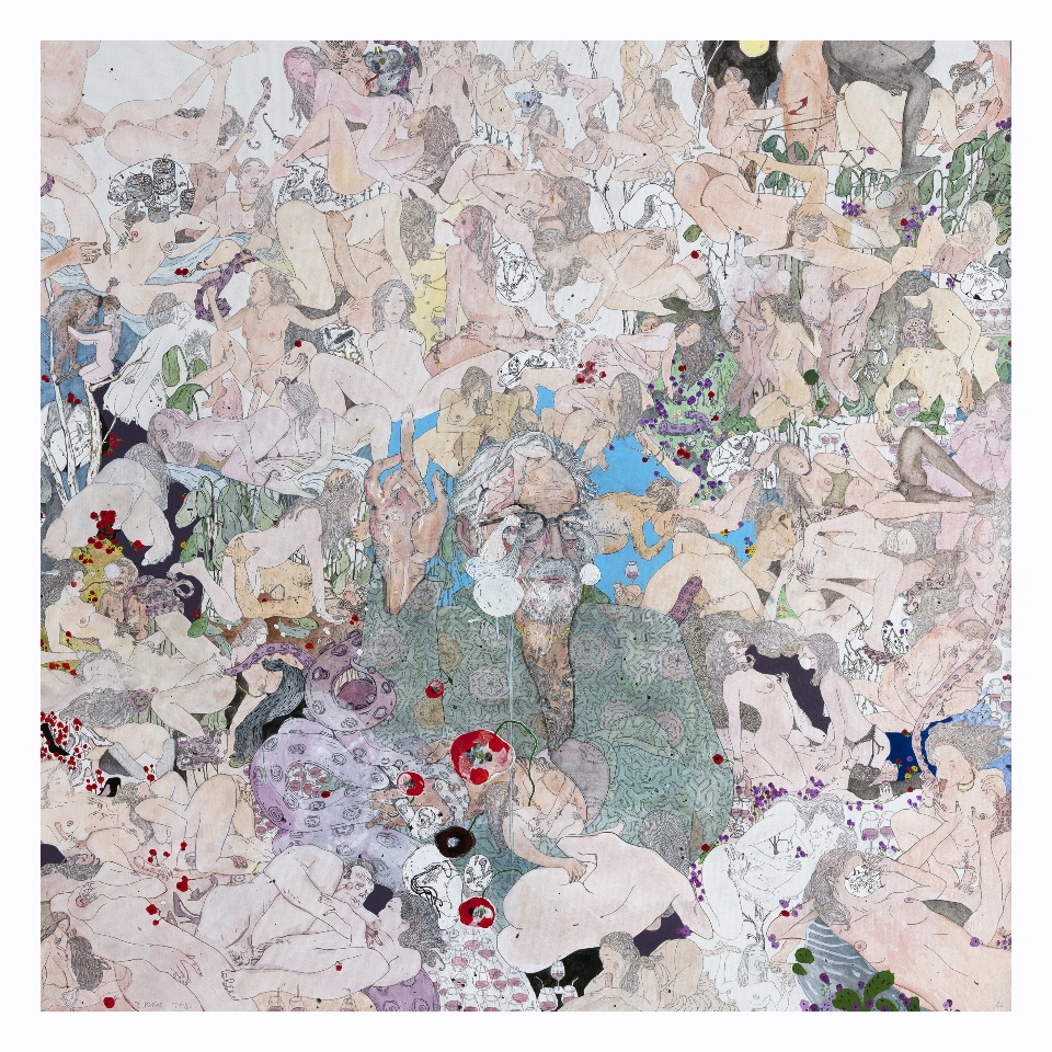 Ο Στέφανος Ρόκος ζωγράφισε ένα όργιο με τον Γουίλεμ Νταφόε και δύο κοάλα, όπως του πρότεινε ο Νικ Κέιβ-1