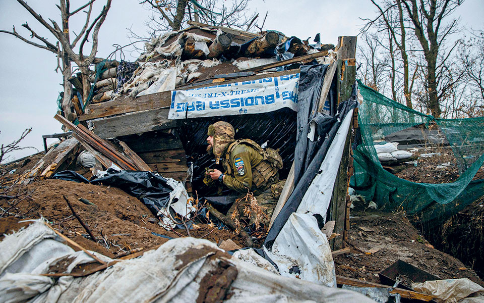 Πόλεμος χαρακωμάτων στην ανατολική Ουκρανία-1