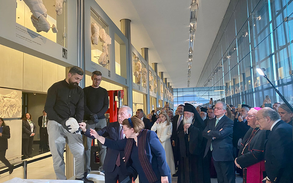 Μουσείο Ακρόπολης: Οριστική επανένωση παρθενώνειων θραυσμάτων από τα Μουσεία του Βατικανού-9