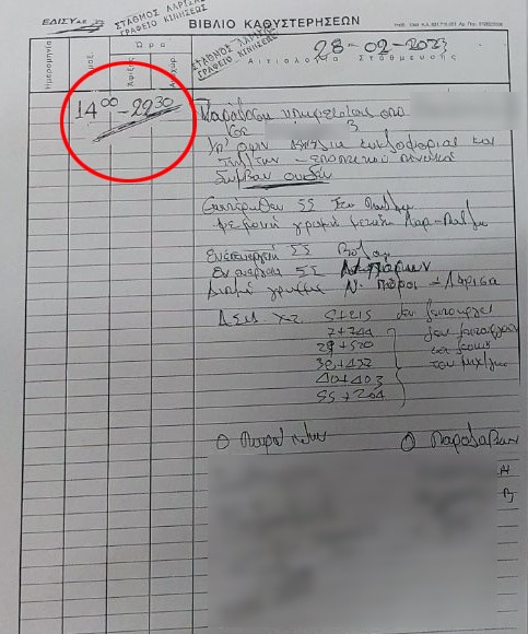 Δικογραφία για Τέμπη: Τα τηλεγραφήματα-εκκλήσεις και το ντοκουμέντο της αλλοίωσης-1