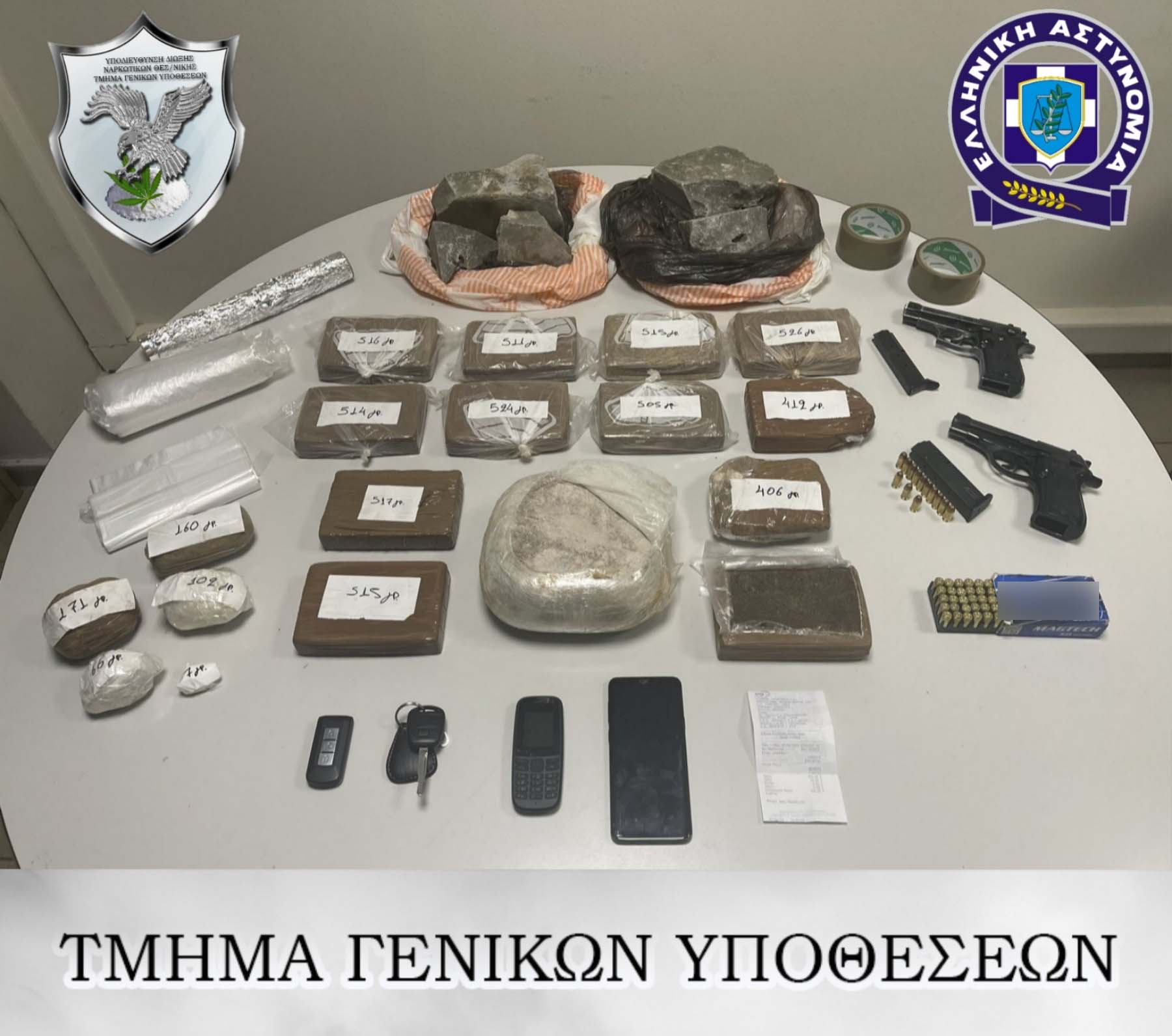 Θεσσαλονίκη: Εξαρθρώθηκε πολυμελής σπείρα ναρκωτικών – Ζευγάρι χρησιμοποιούσε τα παιδιά του ως διακινητές-1