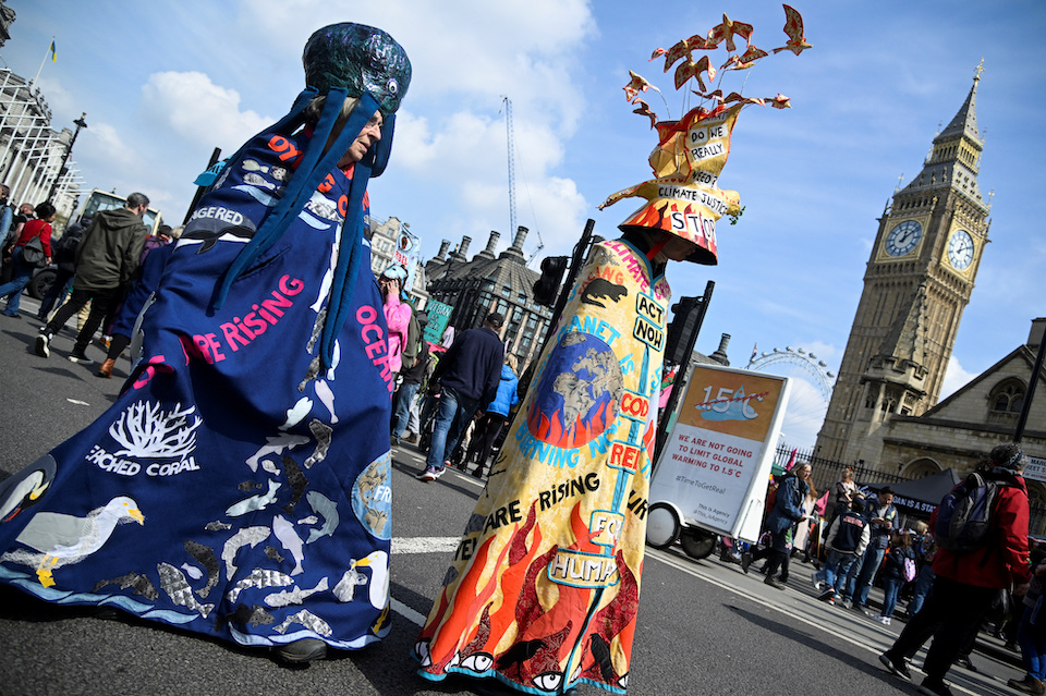 Λονδίνο: Μεγάλη κινητοποίηση για την Ημέρα της Γης-1