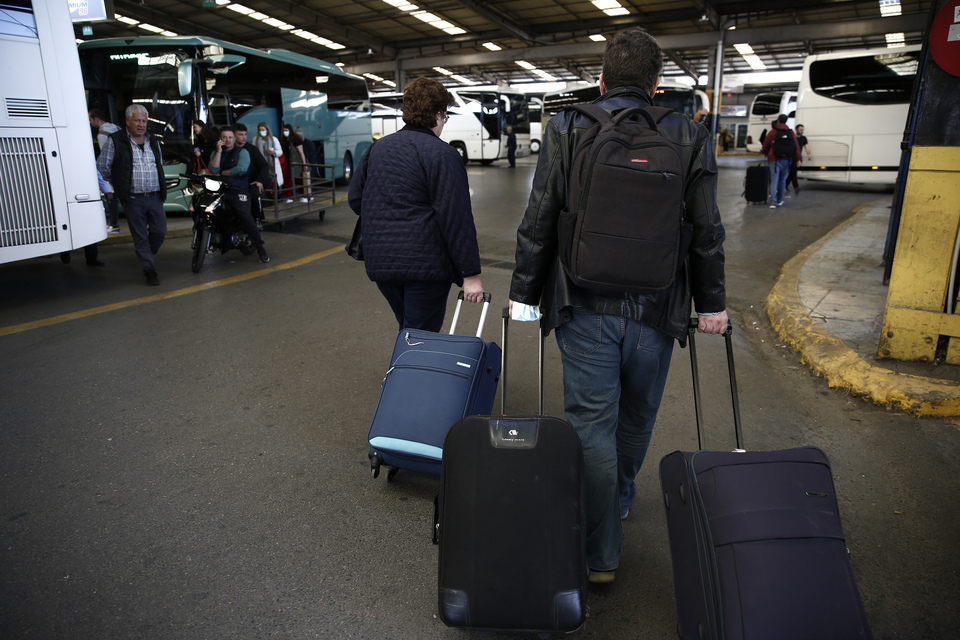 Eξοδος Πάσχα: Αυξημένη η κίνηση στις εθνικές οδούς-1