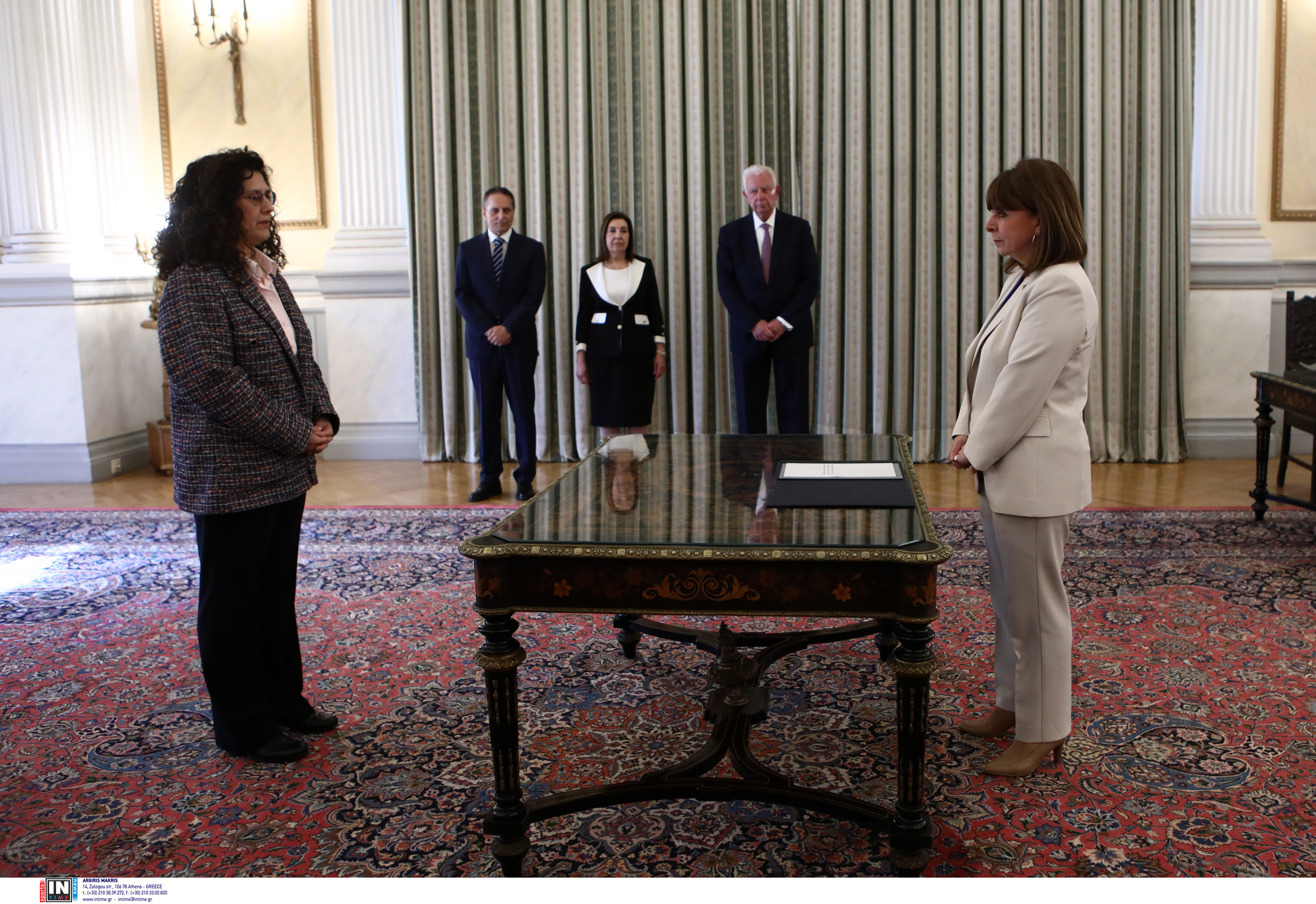 Εκλογές 2023: Η Καλλιόπη Σπανού ορκίστηκε υπηρεσιακή υπουργός Εσωτερικών-2