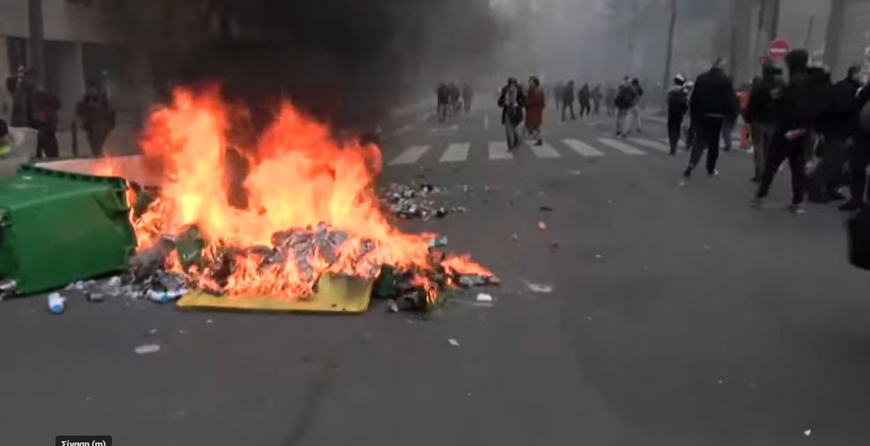 Γαλλία: Επεισόδια, συλλήψεις και τραυματίες στον 11ο γύρο κινητοποιήσεων-2