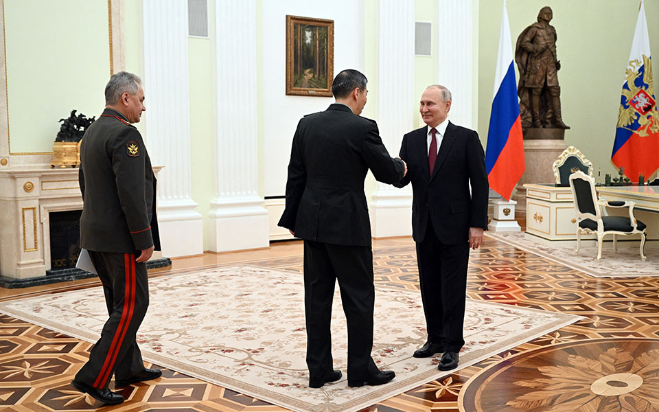 Επίδειξη της «χωρίς όρια» ρωσοκινεζικής σχέσης-1