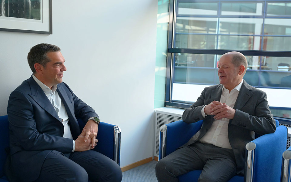 Τσίπρας σε Σολτς: Η αλλαγή που θα έρθει στην Ελλάδα θα είναι σημαντική για όλη την Ευρώπη-3