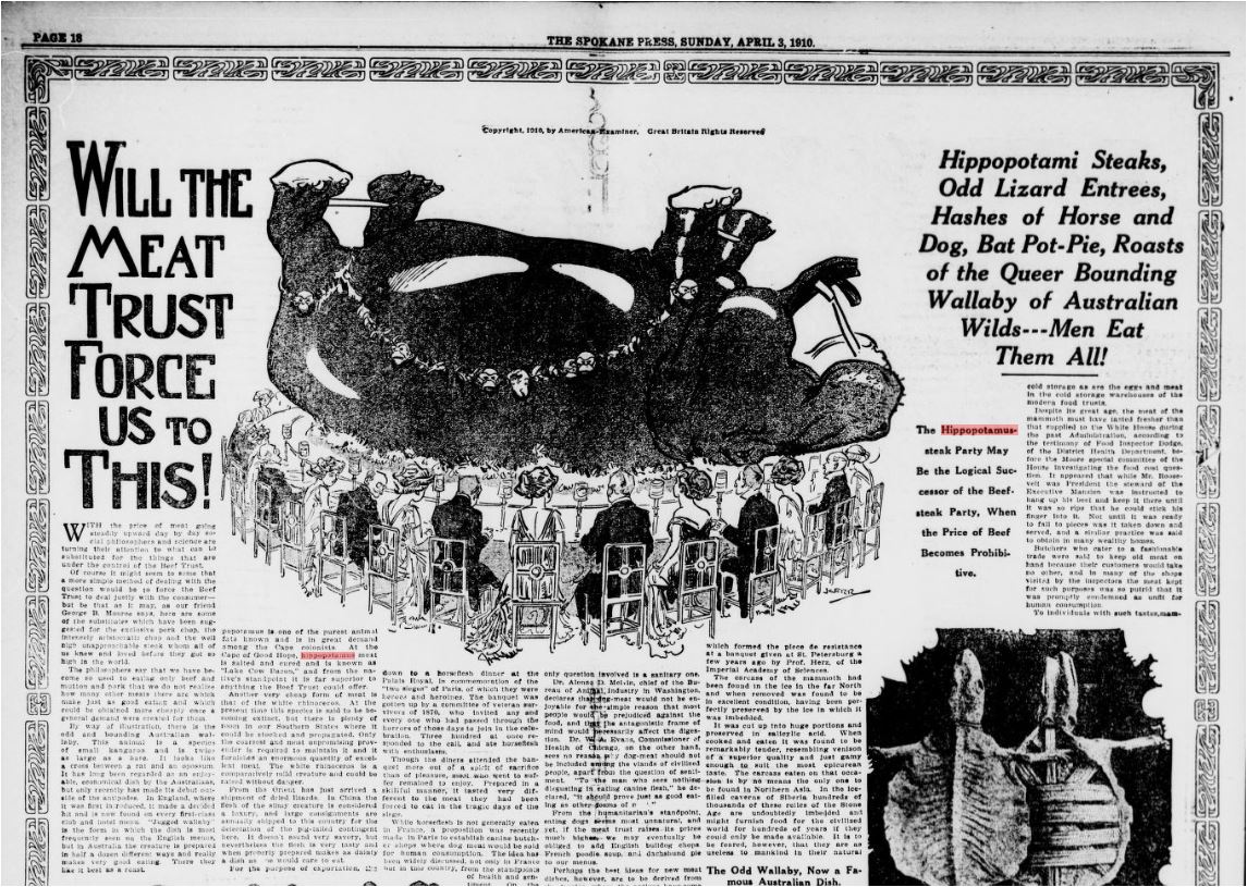 Πώς ο ιπποπόταμος παραλίγο να γίνει το «εθνικό» πιάτο των ΗΠΑ-3