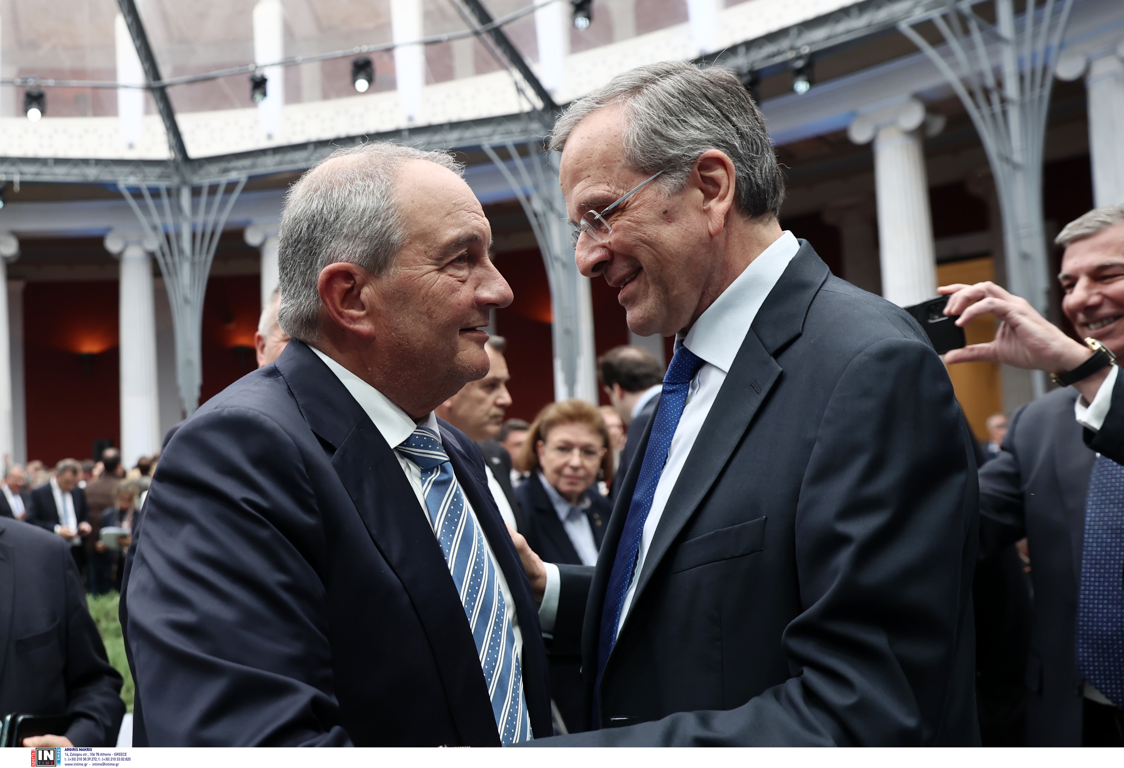 Live: Η εκδήλωση της ΝΔ για την Ημέρα της Ευρώπης – Παρουσία Μητσοτάκη, Σαμαρά και Καραμανλή-2