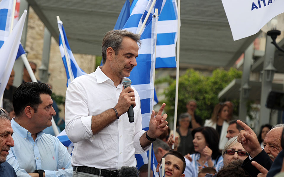 Μητσοτάκης από Θέρισο Χανίων: Θέλουμε ισχυρή κυβέρνηση, η οποία θα εγγυάται τη σταθερότητα-1