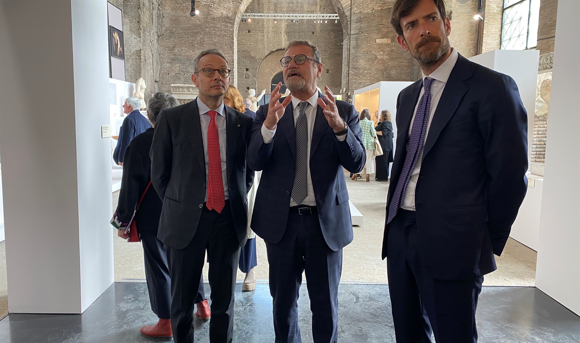 Εκθεση για τη «Στιγμή και αιωνιότητα» της ελληνικής και ιταλικής τέχνης εγκαινιάστηκε στην Αιώνια Πόλη-1