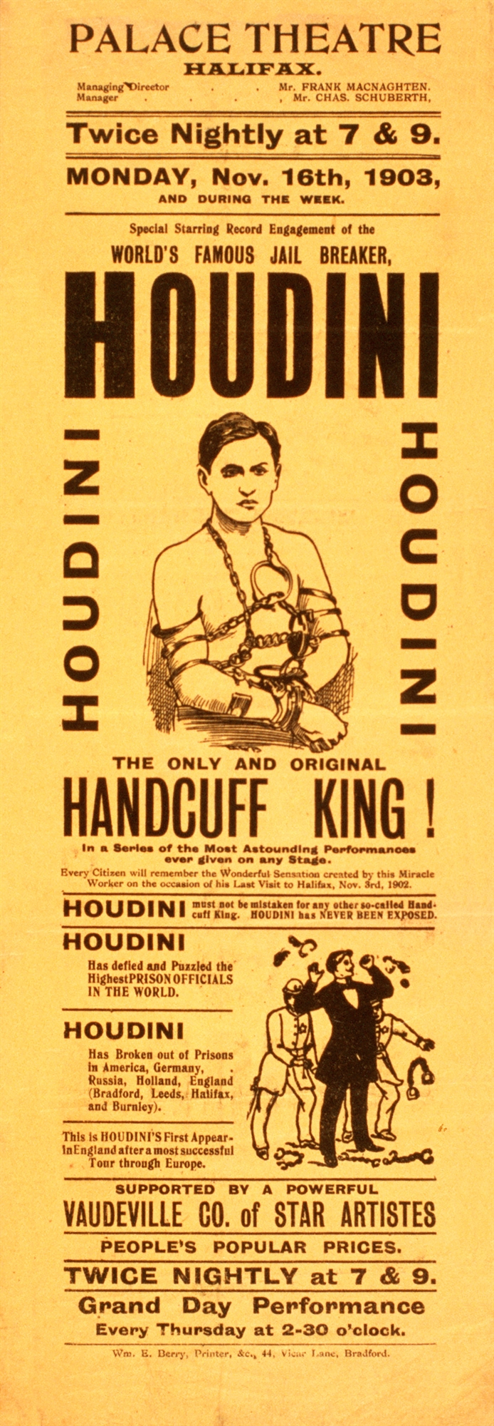 Χάρι Χουντίνι: Ο «βασιλιάς των χειροπεδών»-13