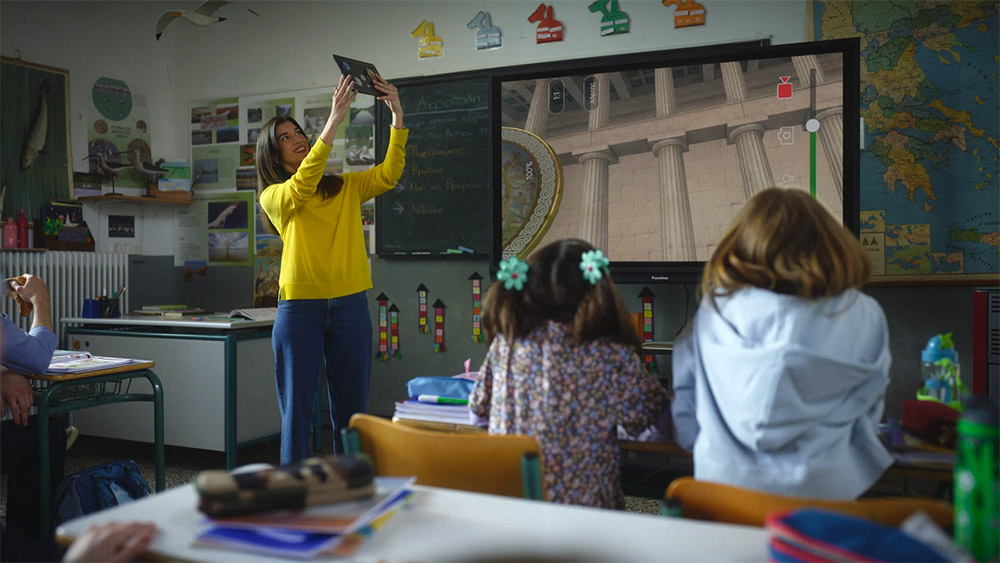 Ζήστε την Ακρόπολη στην ακμή της με την πρωτοποριακή εφαρμογή COSMOTE CHRONOS-3