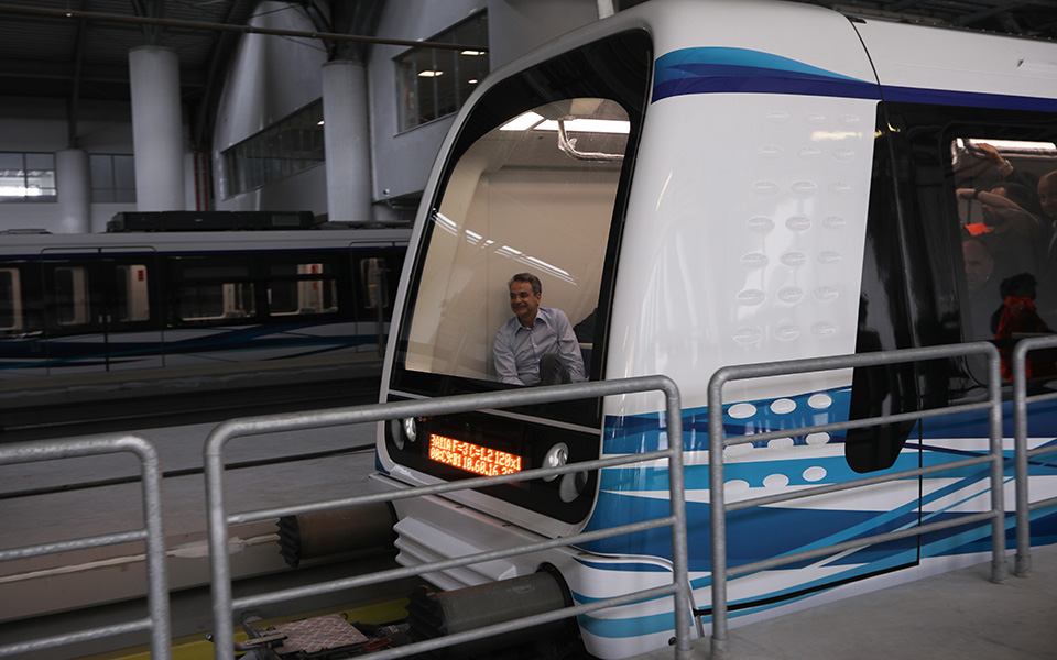 Μητσοτάκης: Στο δοκιμαστικό δρομολόγιο του μετρό της Θεσσαλονίκης – «Κάναμε πράξη τη δέσμευσή μας»-1