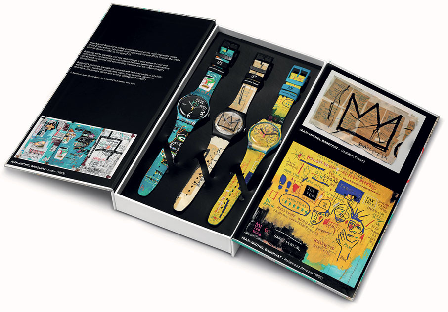 Τρία αριστουργήματα του Ζαν-Μισέλ Μπασκιά γίνονται ρολόγια από την Swatch-8