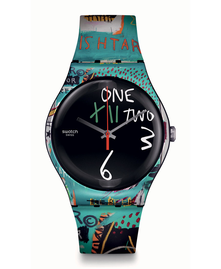 Τρία αριστουργήματα του Ζαν-Μισέλ Μπασκιά γίνονται ρολόγια από την Swatch-6