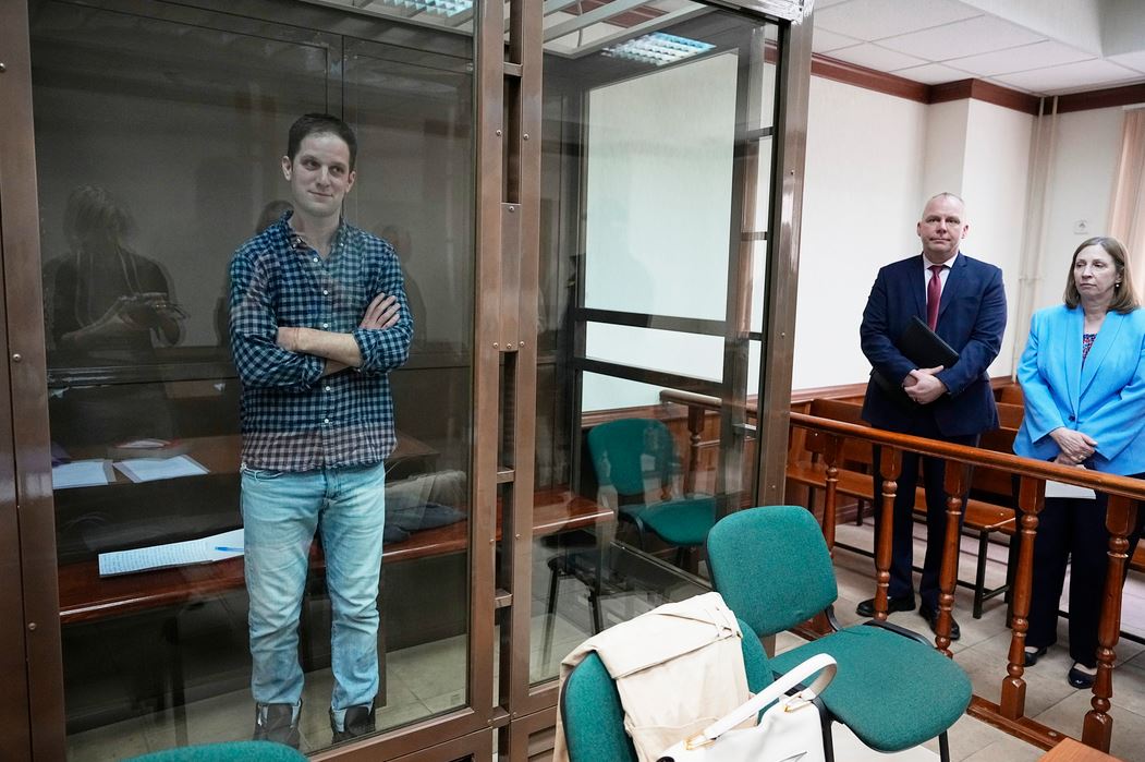 Ρωσία: Συνεχίζεται η «οδύσσεια» του Εβαν Γκερσκόβιτς – Παρατείνεται η κράτησή του για 3 μήνες-1
