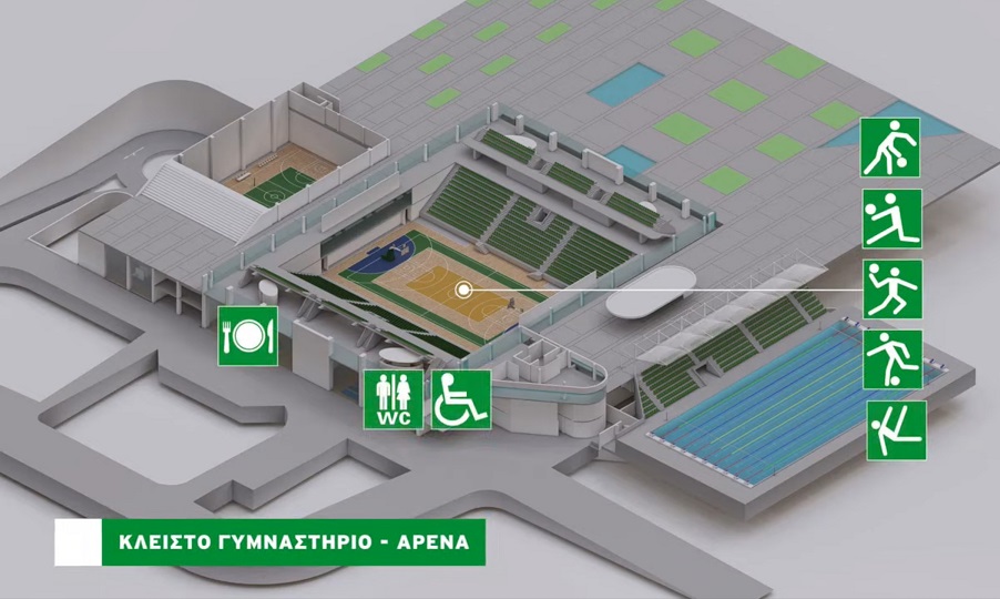 Παναθηναϊκός: Οι εγκαταστάσεις του Ερασιτέχνη στον Βοτανικό – Ετοιμες σε 36 μήνες-6
