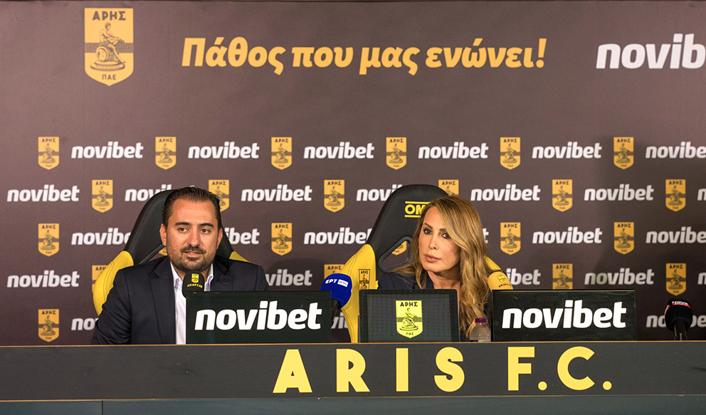 Η Novibet Μεγάλος Χορηγός της ΠΑΕ ΑΡΗΣ για τα επόμενα τρία χρόνια-1
