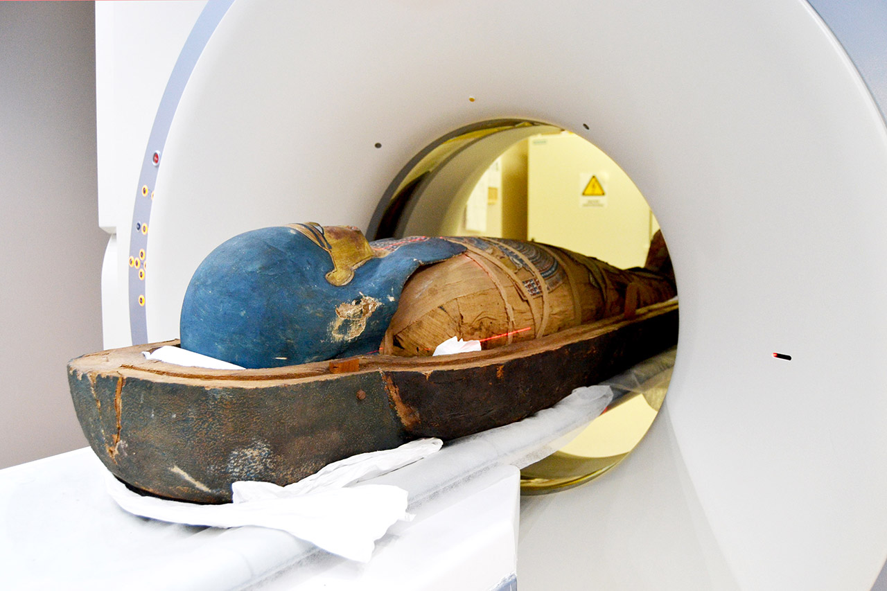 Στον Όμιλο Ιατρικού Αθηνών η δεύτερη φάση του ερευνητικού προγράμματος Τρισδιάστατης Απεικονιστικής Εξέτασης μουμιών-1