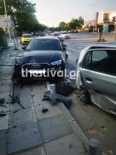 Θεσσαλονίκη: Λεωφορείο έπεσε σε παρκαρισμένα αυτοκίνητα (εικόνες)-3