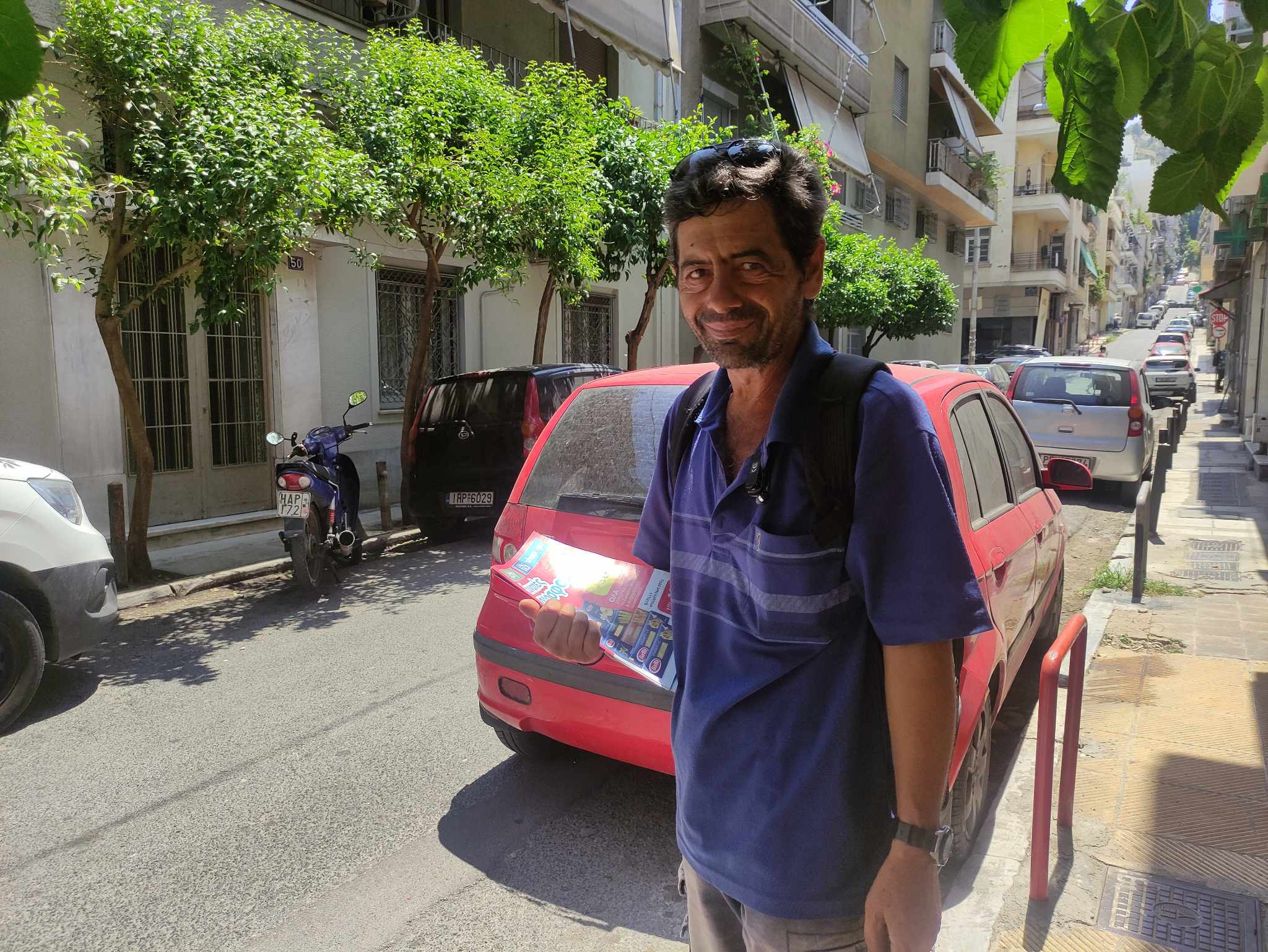 Καύσωνας Κλέων: «Οταν φοράω το κράνος νιώθω ότι έχει 50 βαθμούς Κελσίου»-1