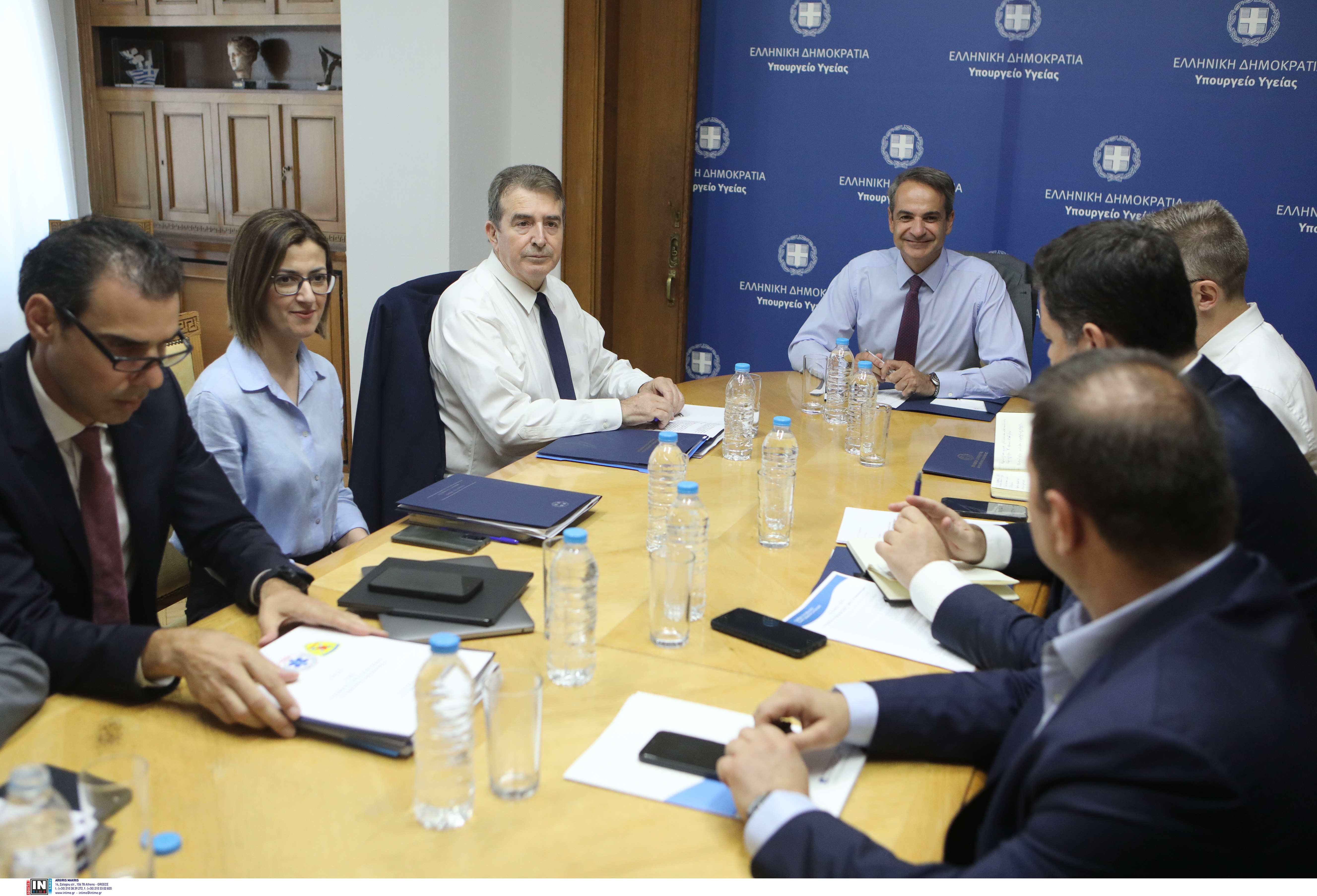 Στο υπουργείο Υγείας ο Κυριάκος Μητσοτάκης-1