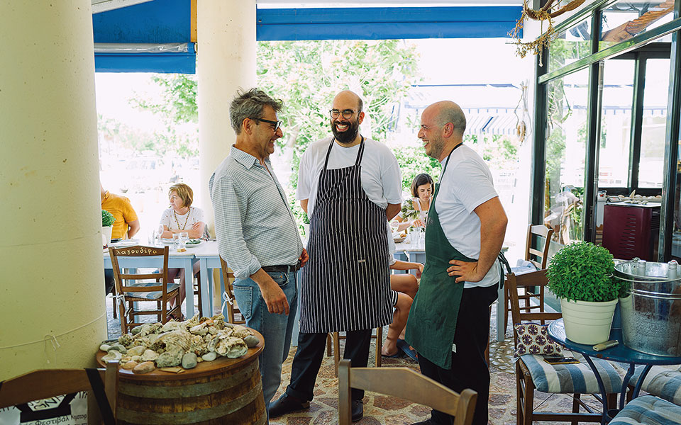 Τρώγοντας με τον σκηνοθέτη Αλεξάντερ Πέιν-4