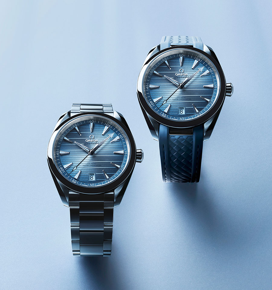 Οκτώ νέα Omega Seamaster σε Summer Blue αποχρώσεις-8