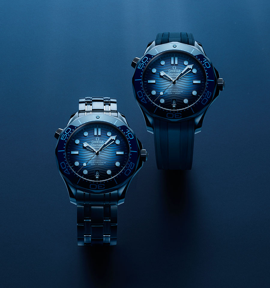 Οκτώ νέα Omega Seamaster σε Summer Blue αποχρώσεις-12